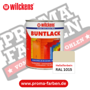Wilckens Buntlack hochglänzend RAL 1015 Hellelfenbein online bestellen bei ProMa Farben