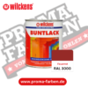 Wilckens Buntlack hochglänzend RAL 3000 Feuerrot online bestellen bei ProMa Farben