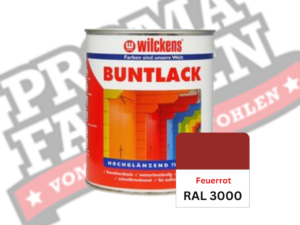 Wilckens Buntlack hochglänzend RAL 3000 Feuerrot online bestellen bei ProMa Farben