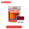 Wilckens Buntlack hochglänzend RAL 3000 Feuerrot – Bild 2
