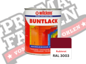 Wilckens Buntlack hochglänzend RAL 3003 Rubinrot online bestellen bei ProMa Farben