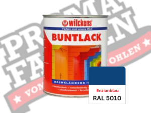 Wilckens Buntlack hochglänzend RAL 5010 Enzianblau online bestellen bei ProMa Farben