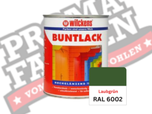 Wilckens Buntlack hochglänzend RAL 6002 Laubgrün online bestellen bei ProMa Farben
