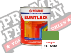 Wilckens Buntlack hochglänzend RAL 6018 Gelbgrün online bestellen bei ProMa Farben