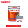 Wilckens Buntlack hochglänzend RAL 7001 Silbergrau – Bild 2