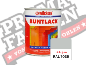 Wilckens Buntlack hochglänzend RAL 7035 Lichtgrau online bestellen bei ProMa Farben