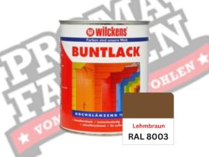 Wilckens Buntlack hochglänzend RAL 8003 Lehmbraun online bestellen bei ProMa Farben