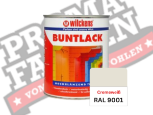 Wilckens Buntlack hochglänzend RAL 9001 Cremeweiß online bestellen bei ProMa Farben