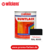 Wilckens Buntlack hochglänzend RAL 9005 Tiefschwarz – Bild 2