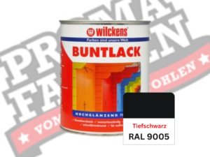 Wilckens Buntlack hochglänzend RAL 9005 Tiefschwarz online bestellen bei ProMa Farben