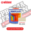 Wilckens Buntlack seidenglänzend RAL 1015 Hellelfenbein online bestellen bei ProMa Farben