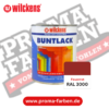 Wilckens Buntlack seidenglänzend RAL 3000 Feuerrot online bestellen bei ProMa Farben