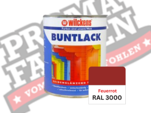 Wilckens Buntlack seidenglänzend RAL 3000 Feuerrot online bestellen bei ProMa Farben