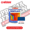 Wilckens Buntlack seidenglänzend RAL 5010 Enzianblau online bestellen bei ProMa Farben