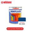 Wilckens Buntlack seidenglänzend RAL 5010 Enzianblau – Bild 2