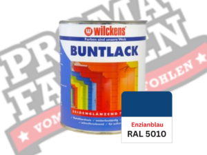 Wilckens Buntlack seidenglänzend RAL 5010 Enzianblau online bestellen bei ProMa Farben