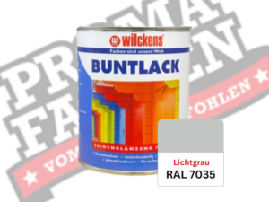 Wilckens Buntlack seidenglänzend RAL 7035 Lichtgrau online bestellen bei ProMa Farben
