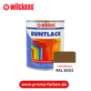 Wilckens Buntlack seidenglänzend RAL 8003 Lehmbraun – Bild 2