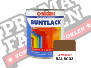 Wilckens Buntlack seidenglänzend RAL 8003 Lehmbraun online bestellen bei ProMa Farben