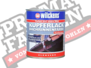 Wilckens Kupferlack Dachrinnenfarbe online bestellen bei ProMa Farben