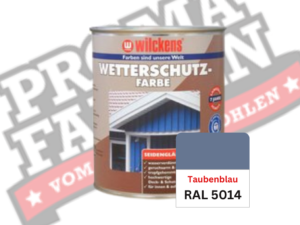 Wilckens Wetterschutzfarbe RAL 5014 Taubenblau online bestellen bei ProMa Farben