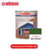 Wilckens Wetterschutzfarbe RAL 6002 Laubgrün – Bild 2