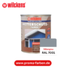 Wilckens Wetterschutzfarbe RAL 7001 Silbergrau – Bild 2