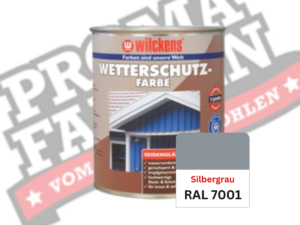 Wilckens Wetterschutzfarbe RAL 7001 Silbergrau online bestellen bei ProMa Farben
