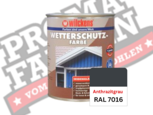 Wilckens Wetterschutzfarbe RAL 7016 Anthrazitgrau online bestellen bei ProMa Farben