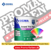 Sigma Amarol Triol Aqua Satin 2,5 Liter Wunschfarbton für Holzfenster und Außentüren auf Acrylat-Basis.