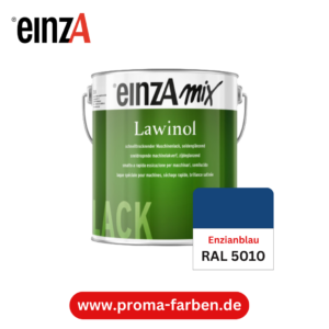 EinzA mix Lawinol Maschinenlack RAL 5010 Enzianblau