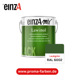 EinzA mix Lawinol Maschinenlack RAL 6002 Laubgrün