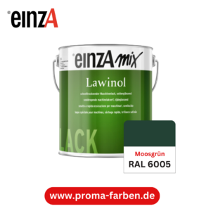 EinzA mix Lawinol Maschinenlack RAL 6005 Moosgrün