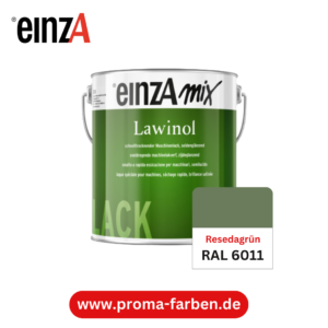 EinzA mix Lawinol Maschinenlack RAL 6011 Resedagrün