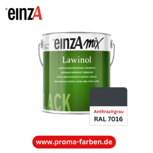 EinzA mix Lawinol Maschinenlack RAL 7016 Anthrazitgrau