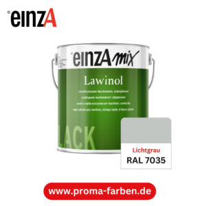 EinzA mix Lawinol Maschinenlack RAL 7035 Lichtgrau