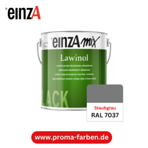 EinzA mix Lawinol Maschinenlack RAL 7037 Staubgrau