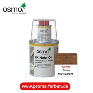 Osmo 2k Holzöl Tabak transparent