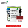 Osmo Garten und Fassadenfarbe RAL 3011 Braunrot – Bild 2