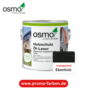 Osmo Holzschutz Öl-Lasur Ebenholz transparent