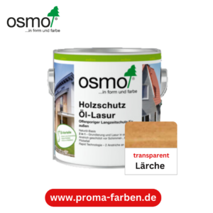 Osmo Holzschutz Öl-Lasur Lärche transparent