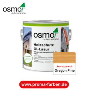 Osmo Holzschutz Öl-Lasur Oregon Pine transparent
