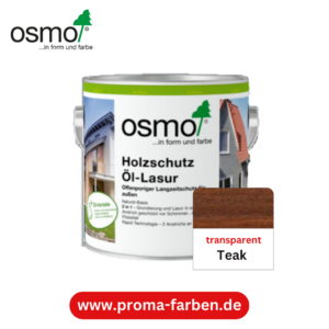 Osmo Holzschutz Öl-Lasur Teak transparent