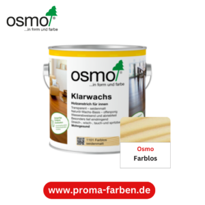 Osmo Klarwachs Farblos 2,5 Liter