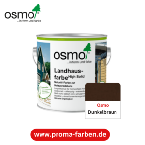 Osmo Landhausfarbe Dunkelbraun