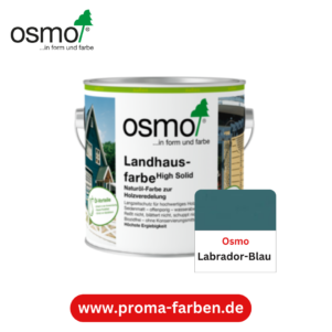 Osmo Landhausfarbe Labrador-Blau – Bild 2