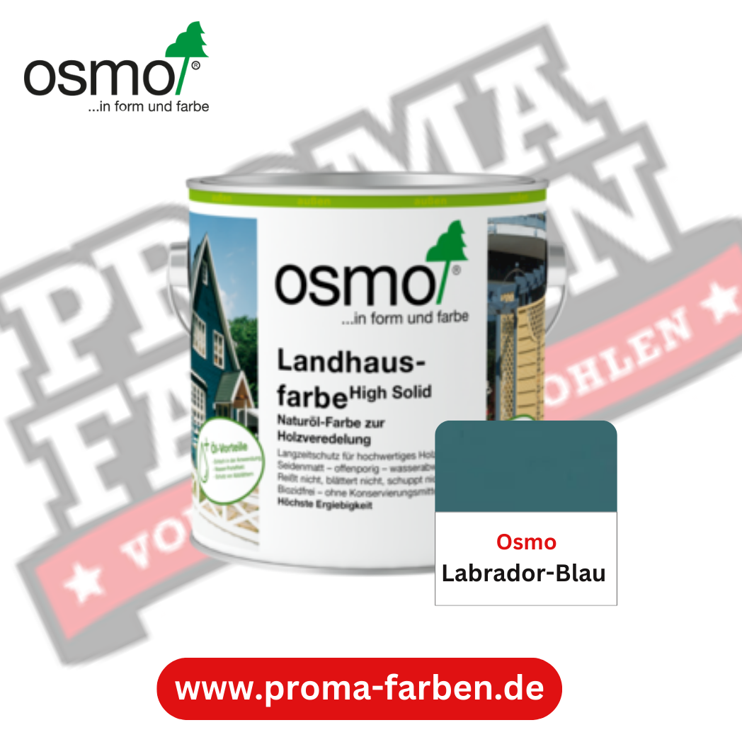Osmo Landhausfarbe Labrador-Blau Osmo Landhausfarbe Labrador-Blau