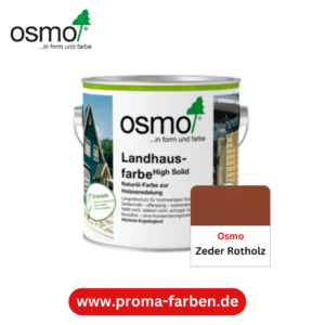 Osmo Landhausfarbe Zeder Rotholz