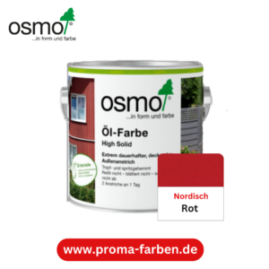 Osmo Ölfarbe Nordisch Rot