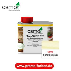 Osmo TopOil Farblos Matt – Bild 2